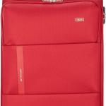 VIP Widget 4W Polyester 79.4 cms Softsided Large Luggage Trolley Bags (Red)