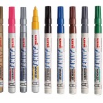 Mitsubishi Paint Marker Bullet tip Silver, MI-PX20-SR