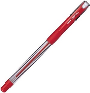 Mitsubishi Lakubo Ball Point Pen 1mm Red, MI-SG100M-RD