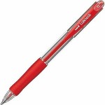 Mitsubishi Laknock Ball Point Pen 1mm Red, MI-SN100M-RD