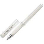 Mitsubishi Sign Roller Ball Pen - White, MI-UM153-WE