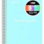 Miquel-Rius NB-5 A5 120 HOR 90G EMOTIONS SKYBLUE, ML-49943