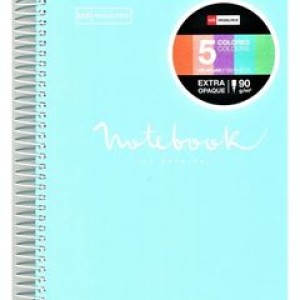 Miquel-Rius NB-5 A5 120 HOR 90G EMOTIONS SKYBLUE, ML-49943