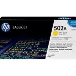 HP 502A LaserJet Toner Cartridge - Yellow (Q6472A)