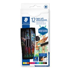 Staedtler Super Soft Color Pencils 12col, ST-149C-C12