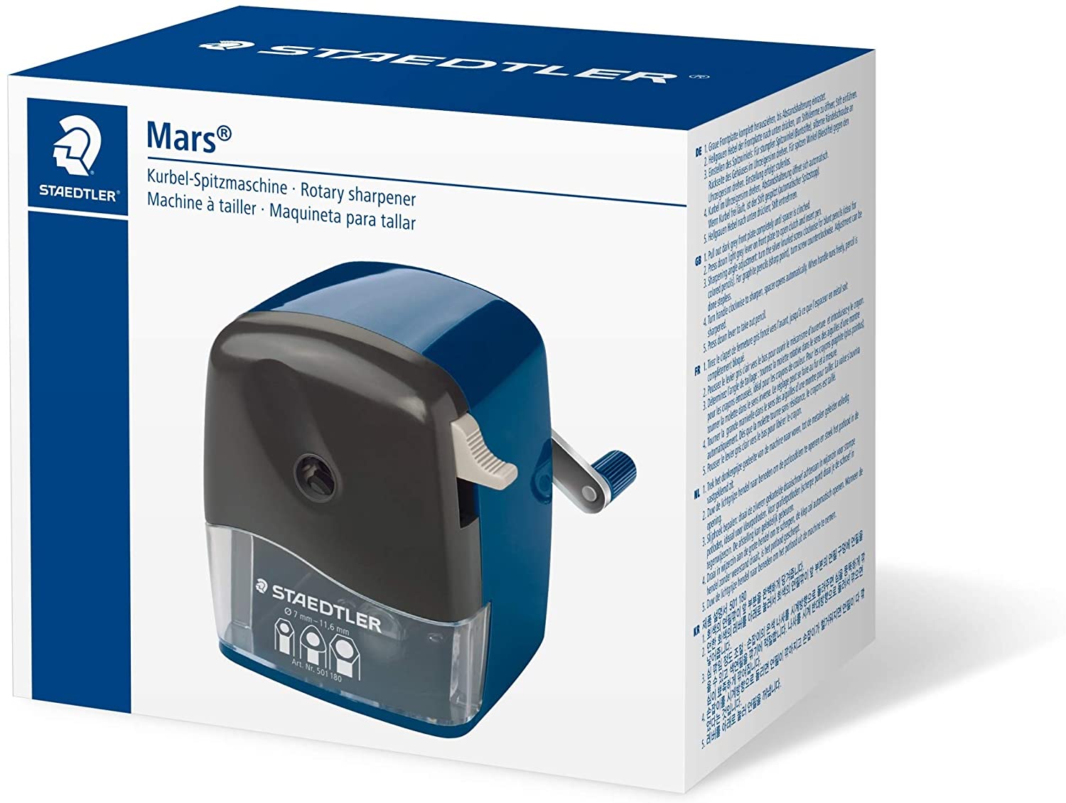 Staedtler Rotary Sharpening Mach. Blue, ST-501-180